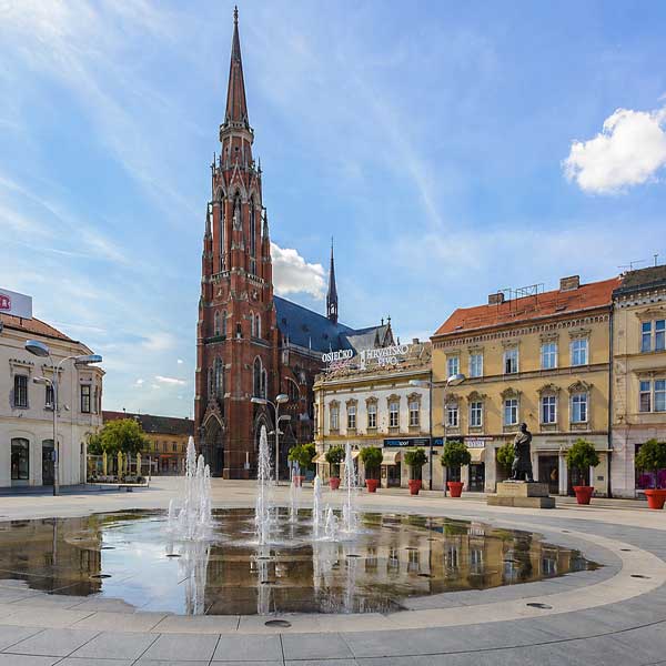 Osijek destination guide - private transfer Croatia